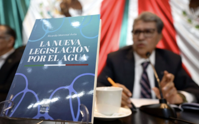 RICARDO MONREAL PRESENTA EN SAN LÀZARO SU LIBRO “LA NUEVA LEGISLACIÓN POR EL AGUA”