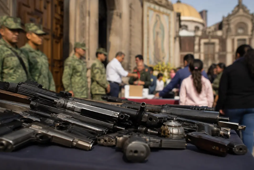 EL 75% DE LAS ARMAS ASEGURADAS AL CRIMEN ORGANIZADO EN MÈXICO PROVIENE DE EU: SHEINBAUM