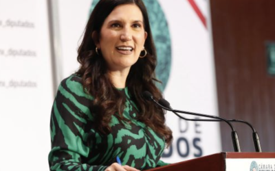 Llama Kenia López Rabadán a reconstruir la relación entre México y EU con un mensaje contundente de legalidad