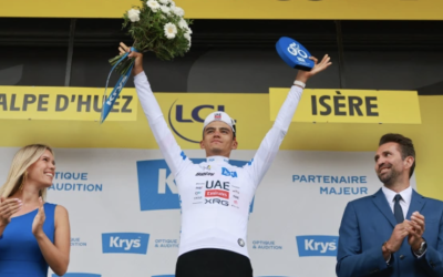 EN UN HECHO HISTÓRICO, ISAAC DEL TORO SUBE AL PODIO DEL TOUR DE FRANCIA EN TERCER LUGAR