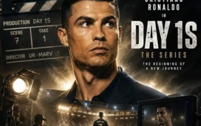 CRITIANO RONALDO INGRESA AL MUNDO DEL ESPECTÀCULO; SERÀ ACTOR Y PRODUCTOR EN LA SERIE “DAY 1s”