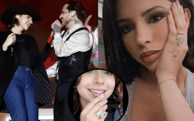 SOSPECHAN FIN DEL MATRIMONIO ÁNGELA AGUILAR-CHRISTIAN NODAL; ELLA ELIMINÒ EL TATUAJE DE SU ESPOSO
