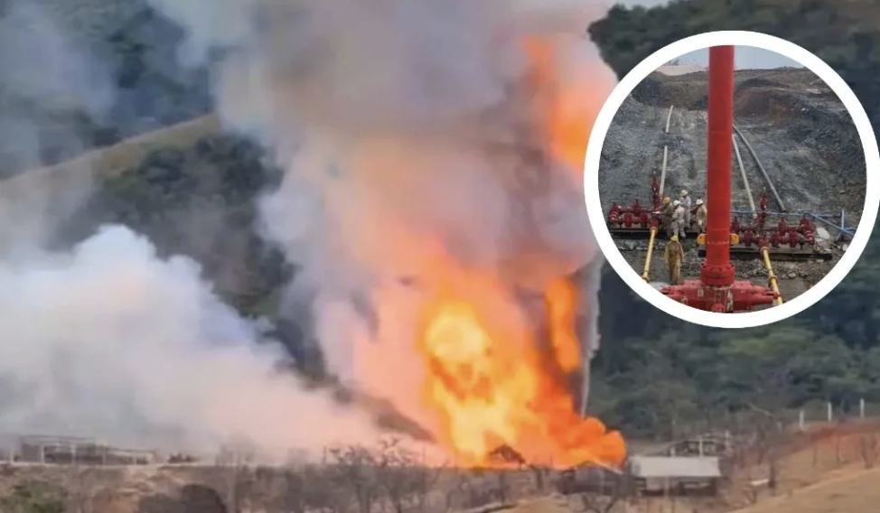 TRAS CINCO MESES DE CONTINGENCIA, PEMEX CONTROLA INCENDIO DEL POZO KREM-1 EN VERACRUZ