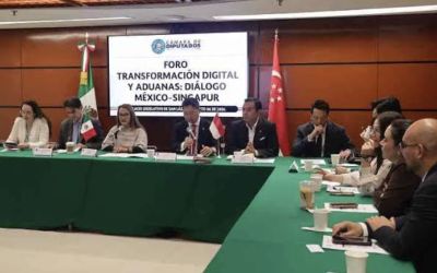 GRUPO DE AMISTAD MÈXICO-SINGAPUR REALIZA FORO SOBRE LA TRANSFORMACIÓN DIGITAL Y LAS ADUANAS