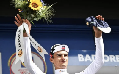 EL MEXICANO ISAAC DEL TORO GANA PRÓLOGO Y ES LÍDER DE LA VUELTA A ALEMANIA