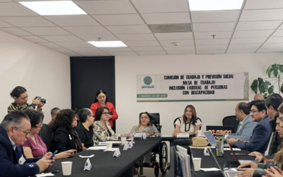 COMISIÓN DE TRABAJO ANALIZA REFORMA PARA LA INCLUSIÓN LABORAL DE PERSONAS CON DISCAPACIDAD