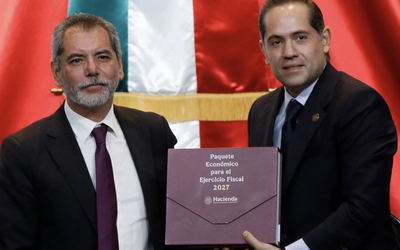 HACIENDA ENTREGA PAQUETE ECONÓMICO 2027 CON MEDIDAS CONTRA EVASIÓN Y MAYOR RECAUDACIÓN