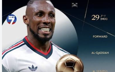 NOMINAN PARA EL `BALÒN DE ORO` AL MEXICANO JULIÀN QUIÑONES TRAS ANOTAR EN LA LIGA DE CAMPEONES DE ASIA