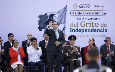 EL PRESIDENTE DE LA CÁMARA DE DIPUTADOS ASISTIÓ AL DESFILE POR 216 ANIVERSARIO DE LA INDEPENDENCIA