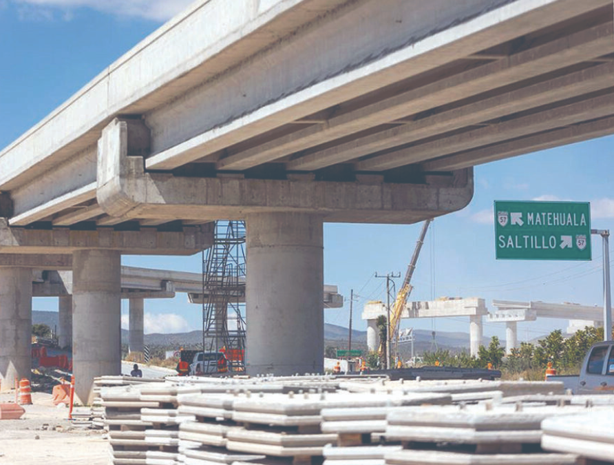 PROYECTOS CARRETEROS LLEVAN AVANCE DE 15%; LLEGARÁN HASTA LA FRONTERA DE MÈXICO CON EU