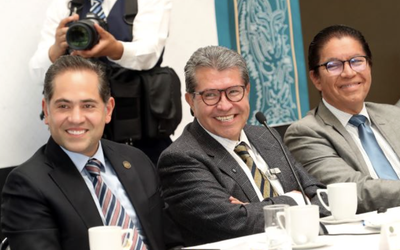 RAÙL BOLAÑOS CACHO CUÈ LLAMA “COALICIÓN INVENCIBLE” A MORENA, PT Y PARTIDO VERDE