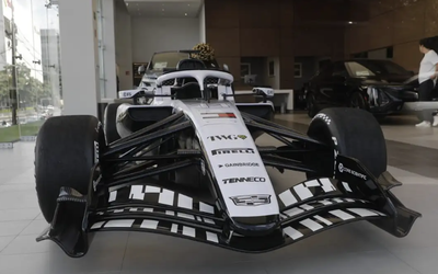 ‘CHECO’ PÉREZ PASEARÁ SU MONOPLAZA CADILLAC POR PASEO DE LA REFORMA PREVIO AL GP