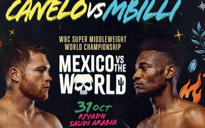 CANELO ÁLVAREZ CONFIRMA PELEA ANTE EL FRANCÈS INVICTO CHRISTIAN MBILLI EN ARABIA SAUDITA