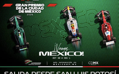 ALISTAN EN CDMX OPERATIVO Y LOGÍSTICA PARA EL GRAN PREMIO DE MÉXICO 2026 DE LA FÓRMULA UNO