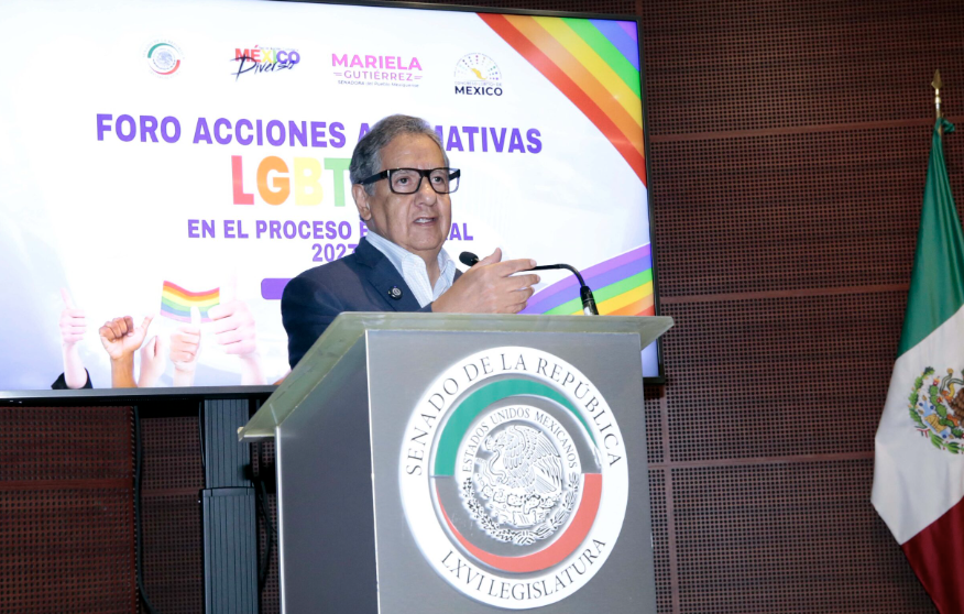 SENADO, SEDE DEL FORO DE LA COMUNIDAD LGBTIQ+; “ESTE PAÌS NOS NECESITA A TODOS”: HIGINIO MARTÌNEZ