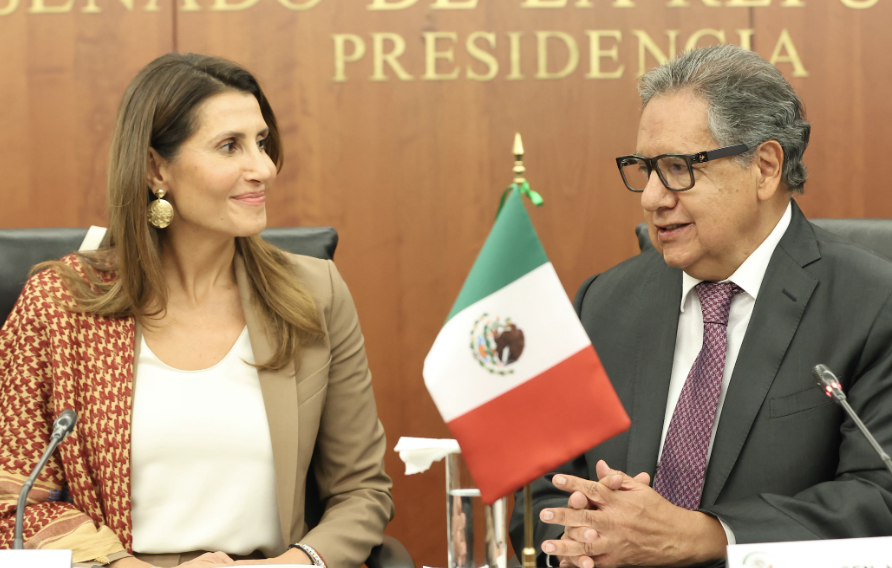 REITERA HIGINIO MARTÍNEZ SOLIDARIDAD DE GOBIERNO Y PUEBLO DE MÉXICO CON PALESTINA