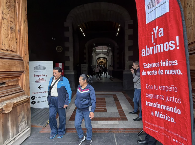TRAS UN AÑO DE HUELGA NACIONAL MONTE DE PIEDAD REANUDA OPERACIONES EN SUS 300 SUCURSALES