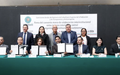 COMISIÒN DE VIGILANCIA FIRMA CONVENIO DE COLABORACIÒN CON ÓRGANOS INTERNOS DE CONTROL DE ENTES AUTÓNOMOS