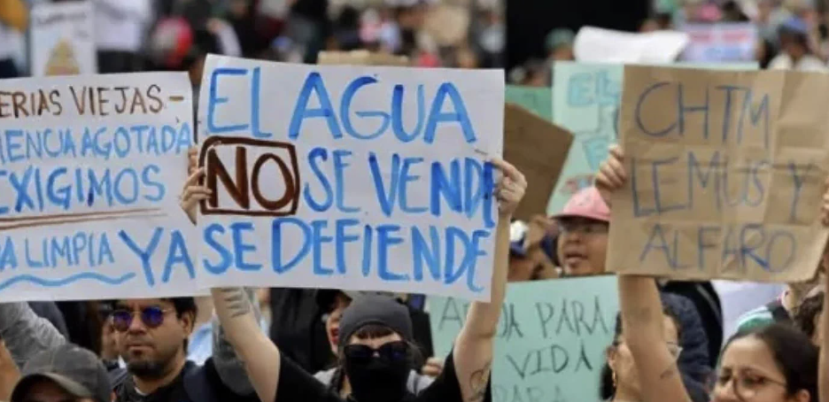CNDH INVESTIGARÀ LA TORTURA DE POLICÌAS A JÒVENES QUE PROTESTARON POR AGUA CONTAMINADA