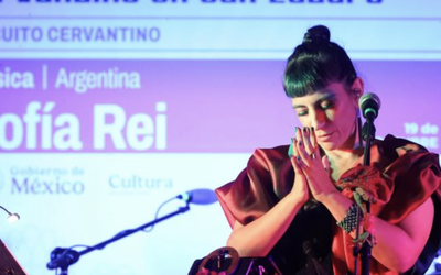 SE PRESENTA EN SAN LÁZARO LA CANTANTE Y COMPOSITORA ARGENTINA SOFÍA REI