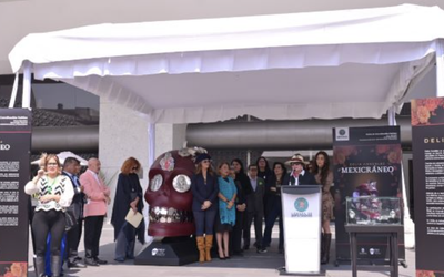 INAUGURAN EN LA CÁMARA DE DIPUTADOS LA EXPOSICIÓN “LOTERÍA MEXICANA DEL DÍA DE MUERTOS”